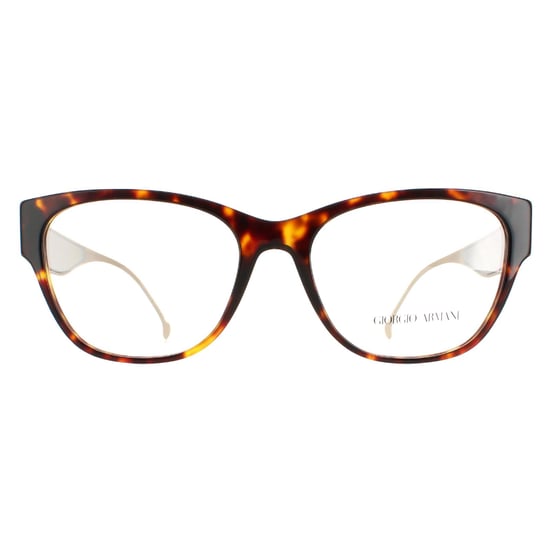 Giorgio Armani Cat Eye Womens Dark Havana Glasses
