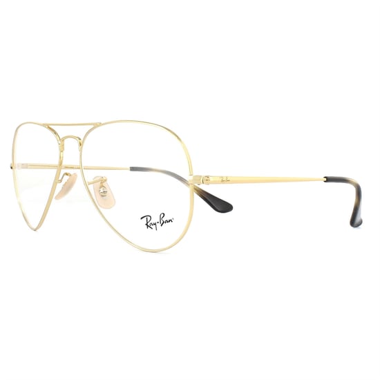 Ray-Ban Aviator Gouden Unisex Vrouwen Brilframes - Image 2