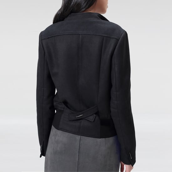Suede perfecto type jas - Image 2
