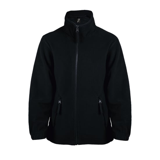SOLS Kinderen/Kinderen North Zip-Up Fleece Jacket (Zwart) - Image 1
