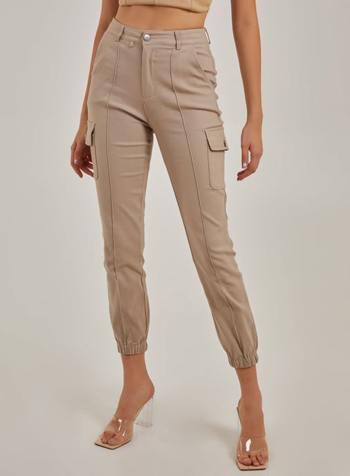 Utility Stretch Cargo Trousers