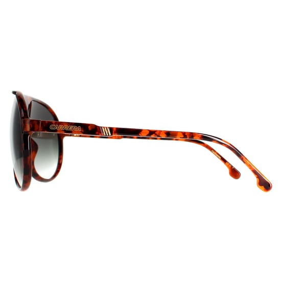 Carrera Aviator Mens Red Havana Green Gradient CHAMPION65/N