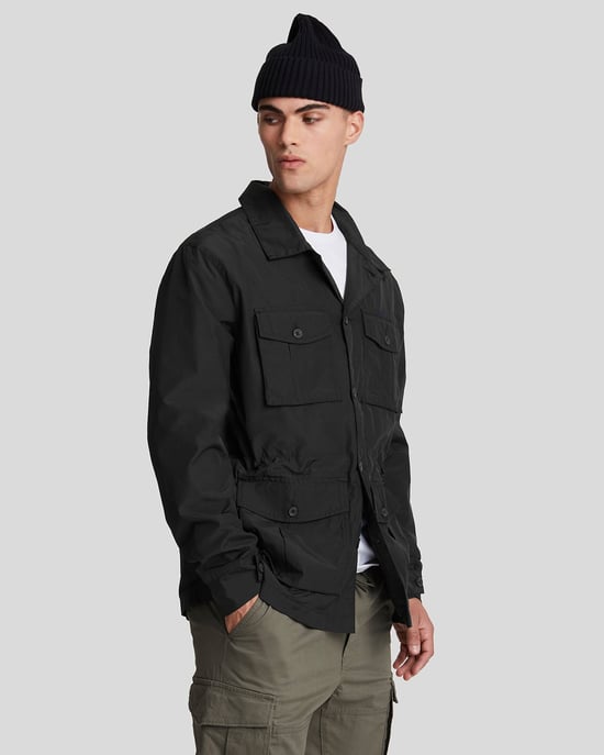 Lyle & Scott gitzwart veldjack - Image 1