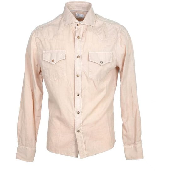 Brunello Cucinelli Men's Shirt Beige 323817