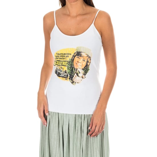 Thin tank top with round neckline ADM0027 woman
