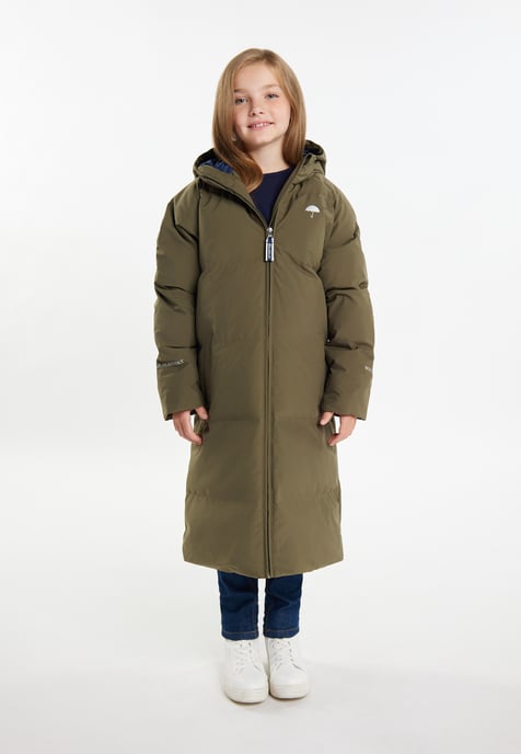 Schmuddelwedda Functionele winterjas Meisjes militaire olijf - Image 4
