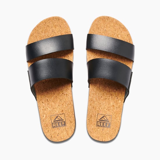 Cushion Vista Hi Black Sandal