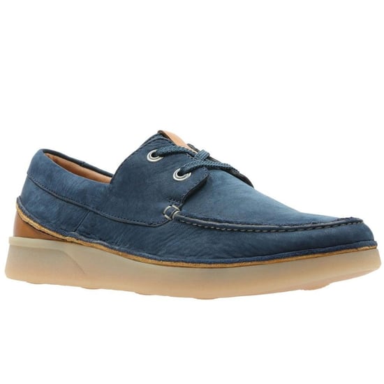 Clarks Oakland Sun Mens Navy Shoes