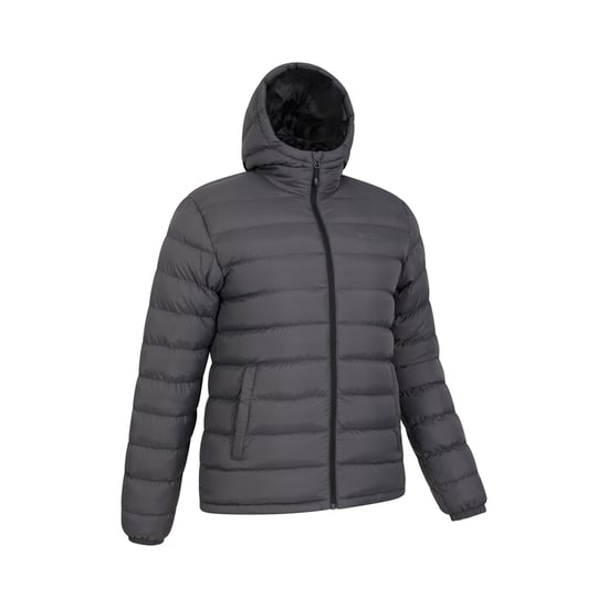 Mountain Warehouse Heren Seasons II gewatteerde jas (Grijs) - Image 3
