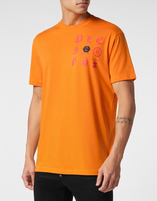 T-Shirt Ronde Hals Gothic Plein - Image 1