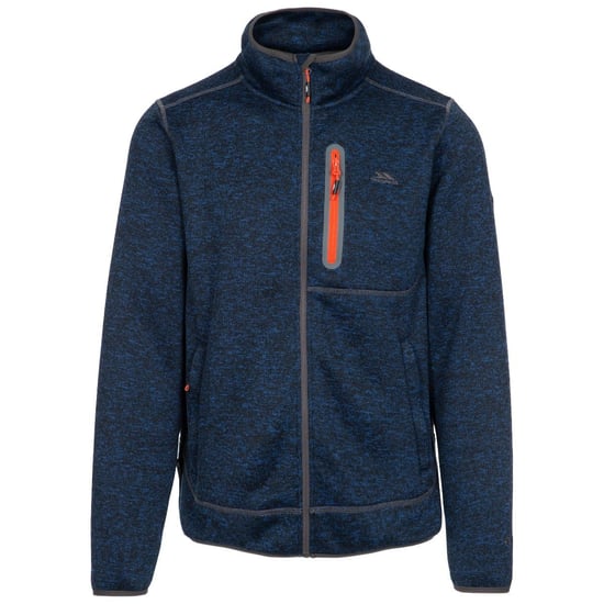 Trespass Mens Bingham Fleece Jacket (Navy Marl)