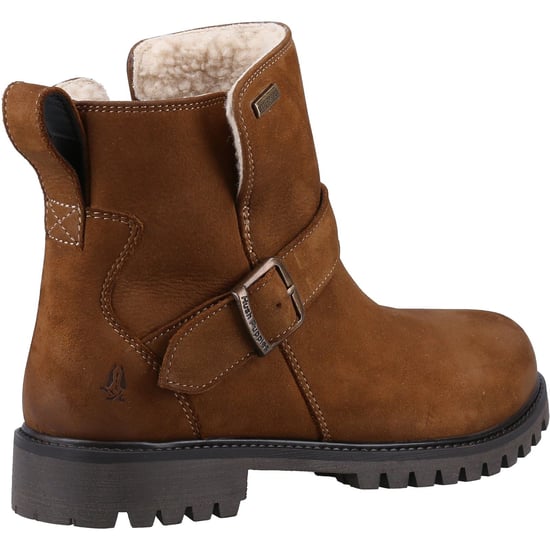 Hush Puppies Wakely Leren Dameslaarzen Tan - Image 2