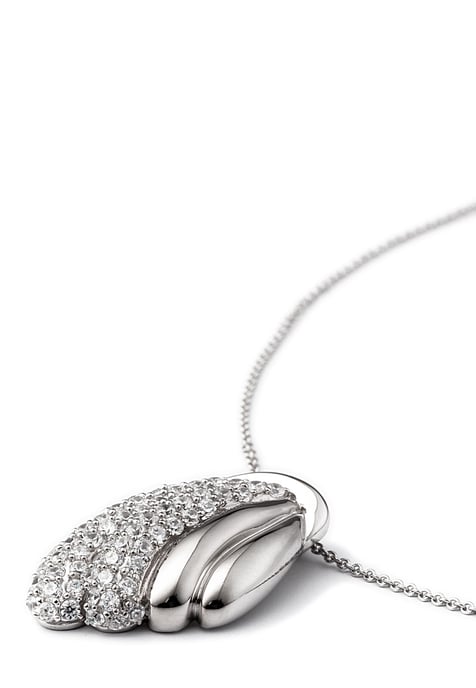Orphelia Dames 925 Sterling Zilveren Ketting met Hanger - Zilver ZH-4528 - Image 3