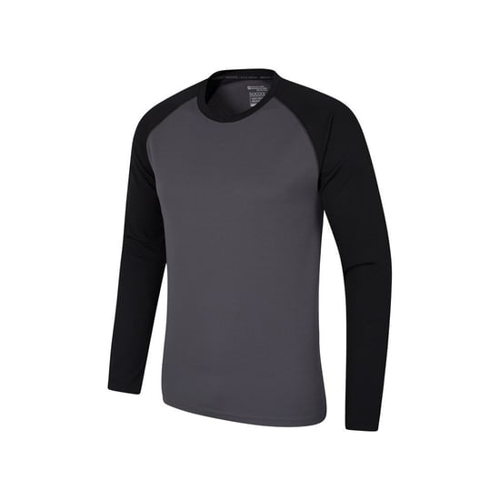 Mountain Warehouse Mens Endurance Long-Sleeved T-Shirt (Black)