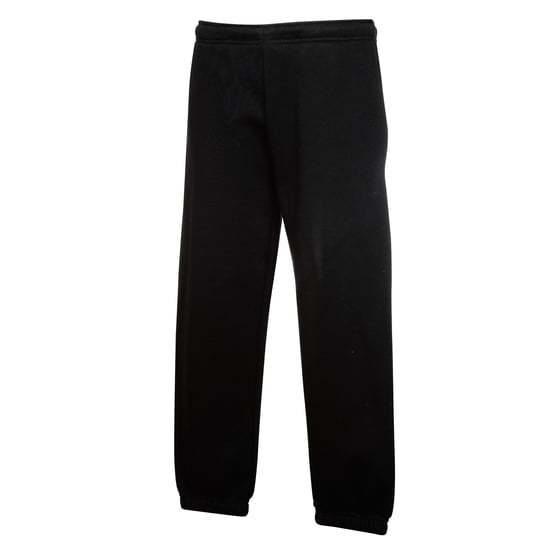 Fruit Of The Loom Kinder Unisex Premium 70/30 Joggingsbroek / Joggingbroek (Zwart) - Image 2