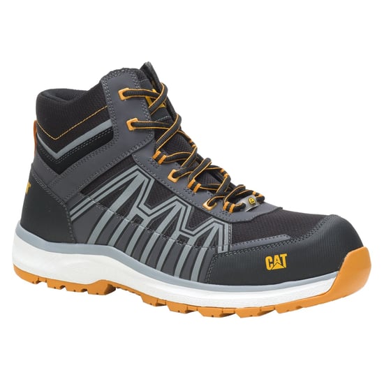 Caterpillar Charge PU/Mesh/TPU Zwarte/Oranje Wandelschoenen - Image 5