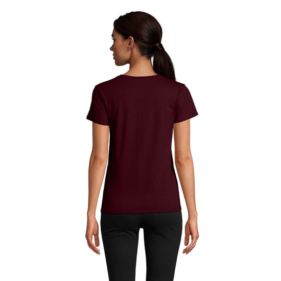 SOLS Dames/Dames Pioneer T-Shirt (Bourgondië) - Image 2