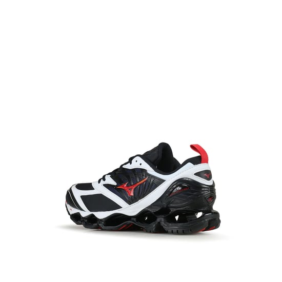 Mizuno Wave Prophecy "Icon" Lace-Up Black Synthetic Mens Trainers D1GA212209