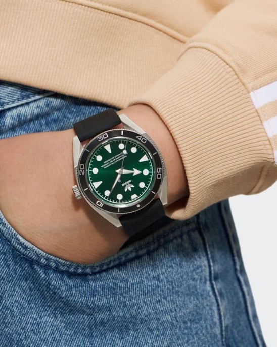 Adidas Originals Editie Twee Unisex Zwart Horloge AOFH23008 - Image 5