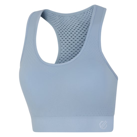 Dare 2b Womens/Ladies Dont Sweat It Sports Bra (Rainwashed Blue)