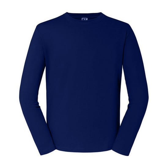 Russell Heren Klassiek T-shirt met lange mouwen (Marine) - Image 1