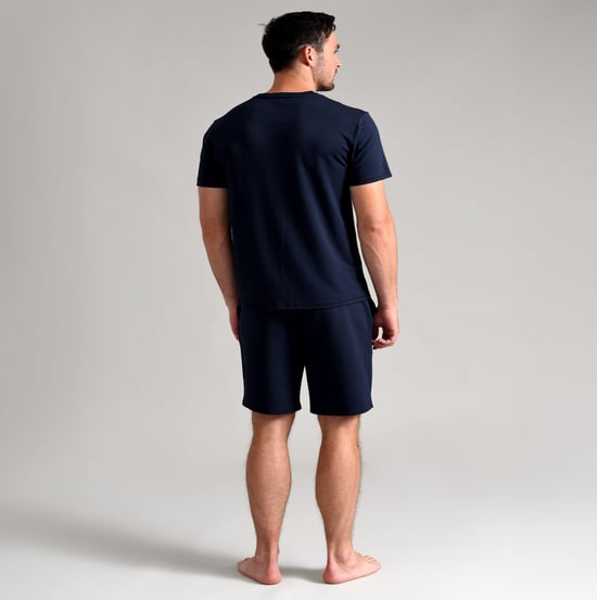 Ted Baker SUPER SOFT T-Shirt Heren Marineblauw - Image 2