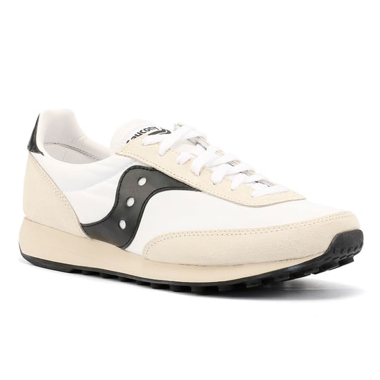Saucony Trainer 80 Suede Wit/Zwart Trainers - Image 2
