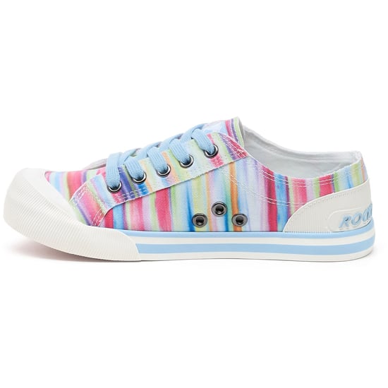 Rocket Dog Jazzin Dens Katoen Regenboogschoenen Dames - Image 6
