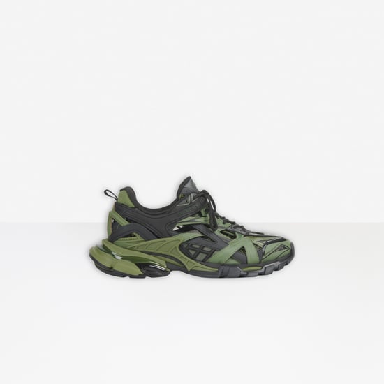 Balenciaga Mens Track.2 Open Bicolor/No Wash in Khaki
