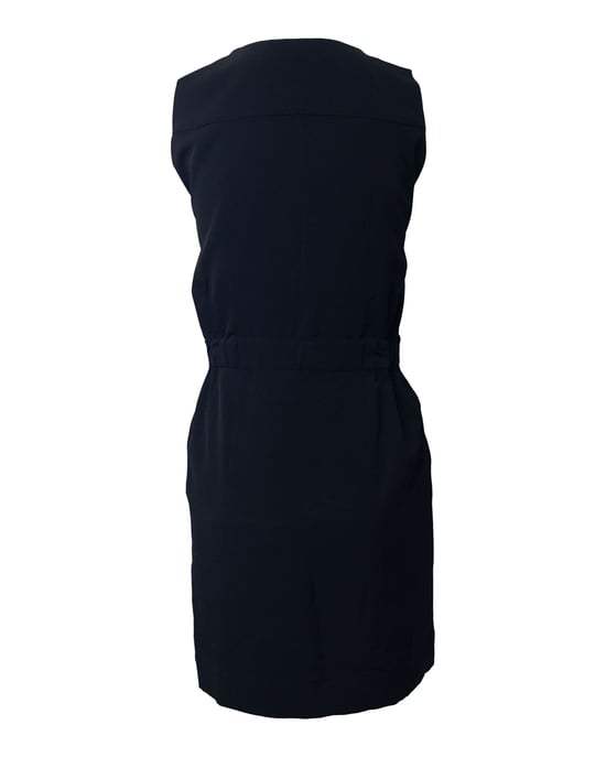 Balenciaga V-hals Sheath jurk in zwart triacetaat - Image 3