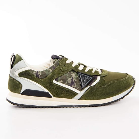Guess Heren Schwarz Logo Dreieck-sneaker - Image 4