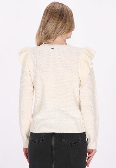 Dreimaster Vest Dames wit - Image 4