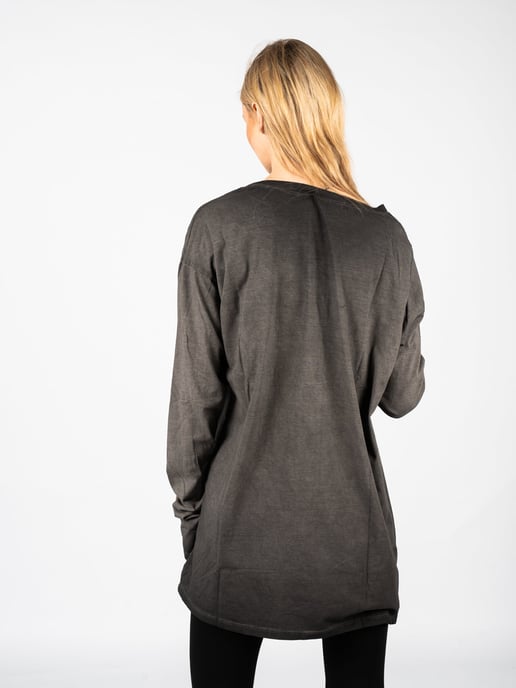 La Haine Inside US Longsleeve LW579 Vrouw zwart - Image 4