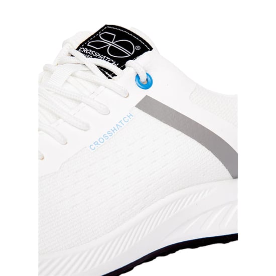 Crosshatch Heren Kamran Sportschoenen (Wit) - Image 3