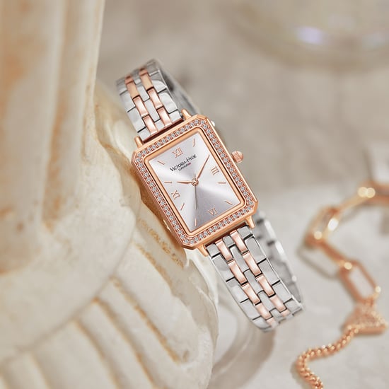VICTORIA HYDE Westminster horloge in zilver roségoud - Image 2