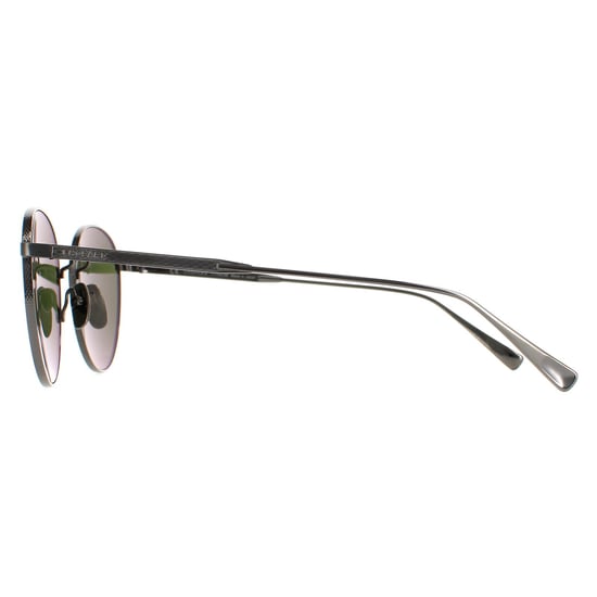 Chopard Round Unisex Polished Grey  Green Polarized  SCHC77M
