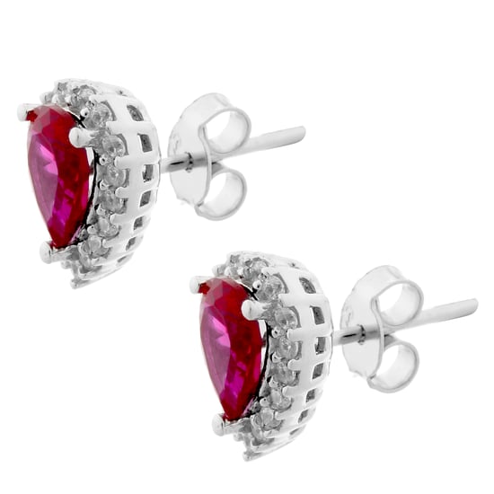 Orphelia 'Enora' Dames 925 Sterling Zilveren Stud Oorbellen - Zilver ZO-7226/RU - Image 3