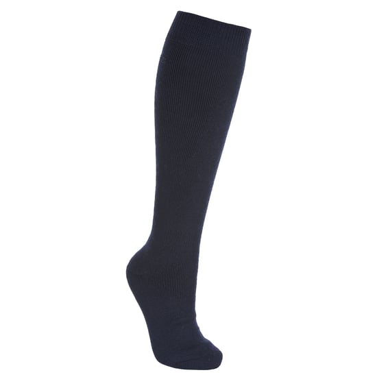 Trespass - Volwassen Unisex Tech Luxe Merino Wollen Hoge Skisokken (Donkerblauw) - Image 1