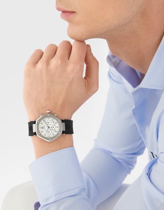 Philipp Plein The Hexagon Chrono Heren Zwarte Horloge PWZBA0123 - Image 3