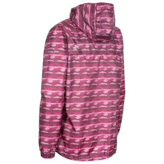 Trespass - Dames Indulge Waterdichte en Opbergbare Jas (Roze) - Image 2