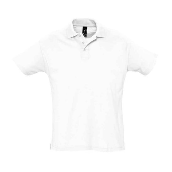 SOLS Heren Zomer II Poloshirt (Wit) - Image 1