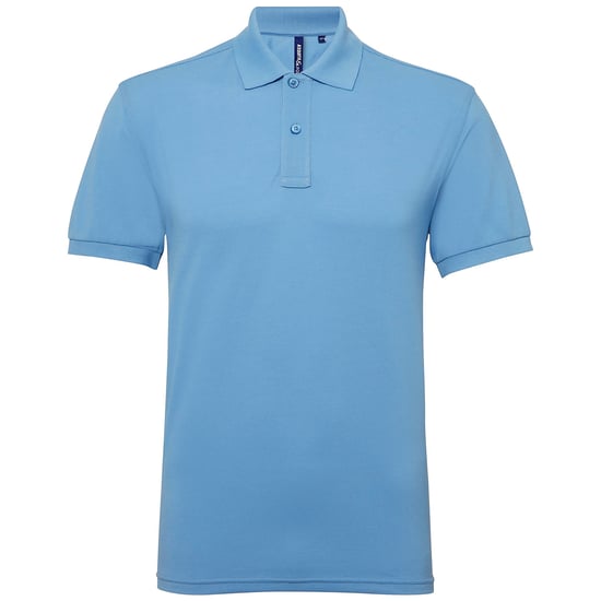 Asquith & Fox Heren Poloshirt met korte mouwen Prestatiemengsel (Korenbloem) - Image 1