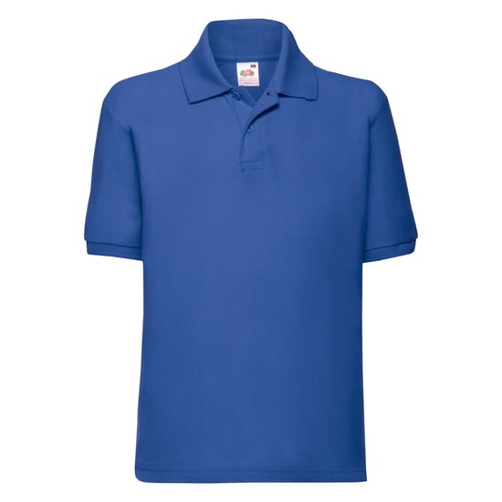 Fruit of the Loom Kinder/Kids Piqué Poloshirt met Korte Mouwen (Royaal Blauw) - Image 1