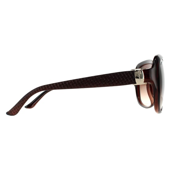 Salvatore Ferragamo Rechthoekige Dames Bruine Gradient Zonnebril - Image 4
