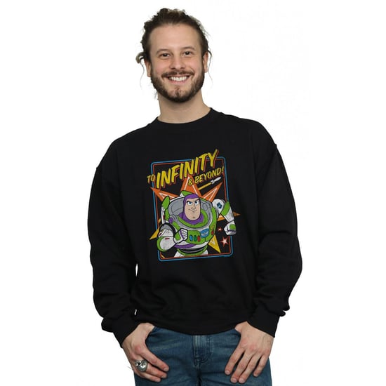 Disney Heren Toy Story 4 Buzz To Infinity Sweatshirt (Zwart) - Image 2