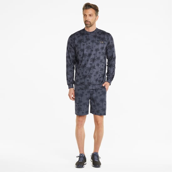 PUMA Heren PUMA x Palm Tree Crew Lichtgewicht Crew Hals Golf Sweatshirt - Image 3