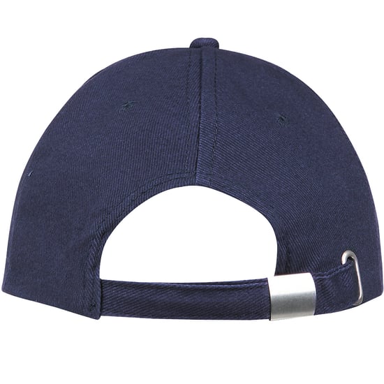 SOLS Unisex Buffalo 6 Panel Baseball Cap (Franse marine / Wit) - Image 2