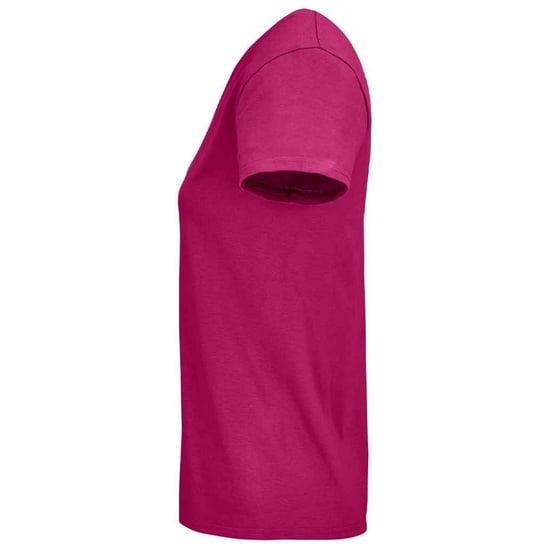 SOLS Dames/Dames Pioneer Organic T-shirt (Fuchsia) - Image 2