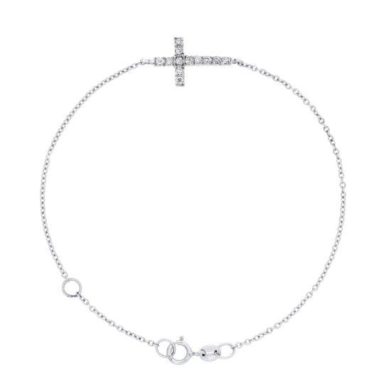 DIADEMA - Bracelet - White Gold - Diamonds - White
