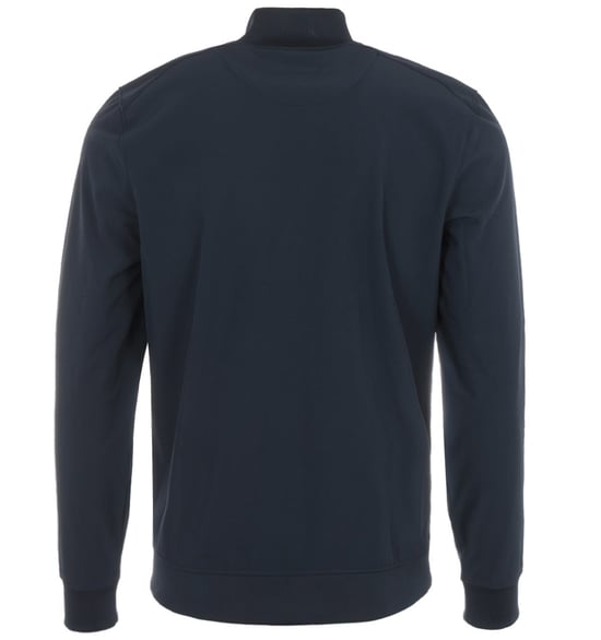 Lyle & Scott softshell jack met ritssluiting en trechterhals - donkerblauw - Image 2